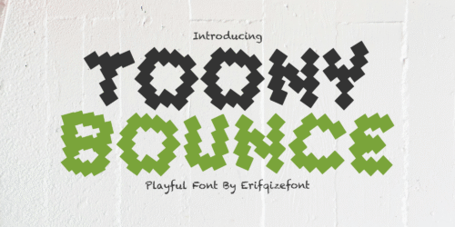 Toony Bounce Font