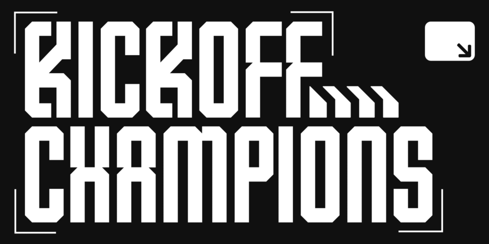 Kickoff Champions Fonts Full Familly