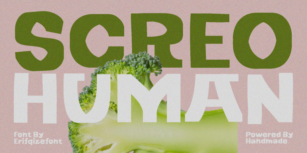 Screo Human Font